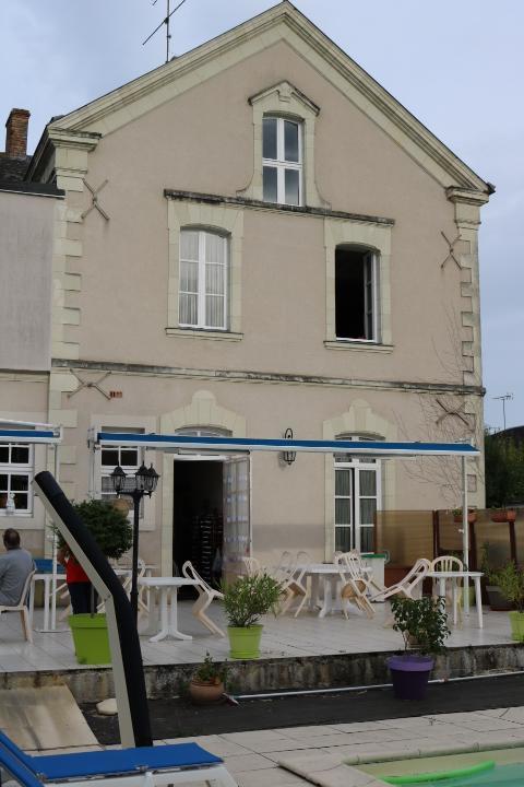 Logis Le Port Saint Aubin Hotel Morannes sur Sarthe-Daumeray Luaran gambar